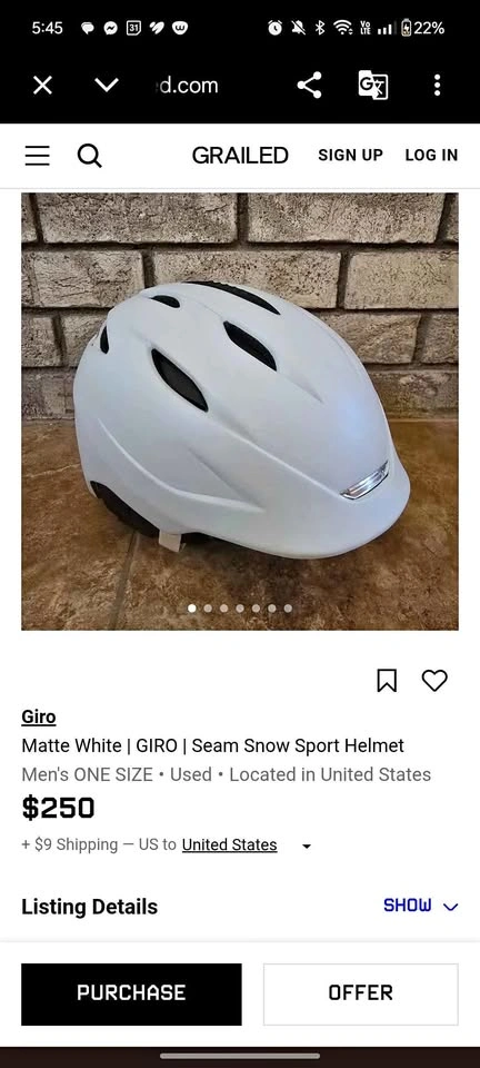 Giro Ski / Snowboard Helmet - Women's Small / Youth