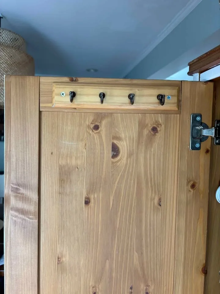 Apartment sized Vintage customized wardrobe armoire with extra h - photo 3