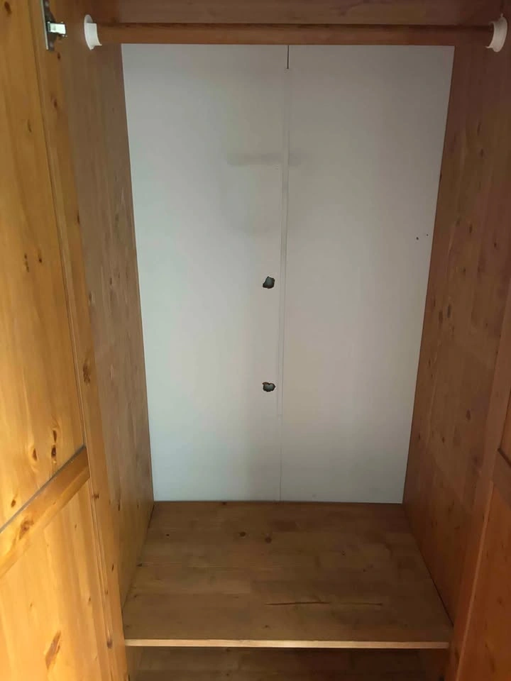 Apartment sized Vintage customized wardrobe armoire with extra h - photo 4