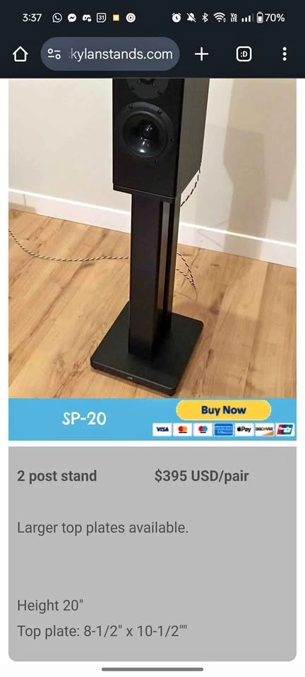 Skylan Speaker Stands Pair