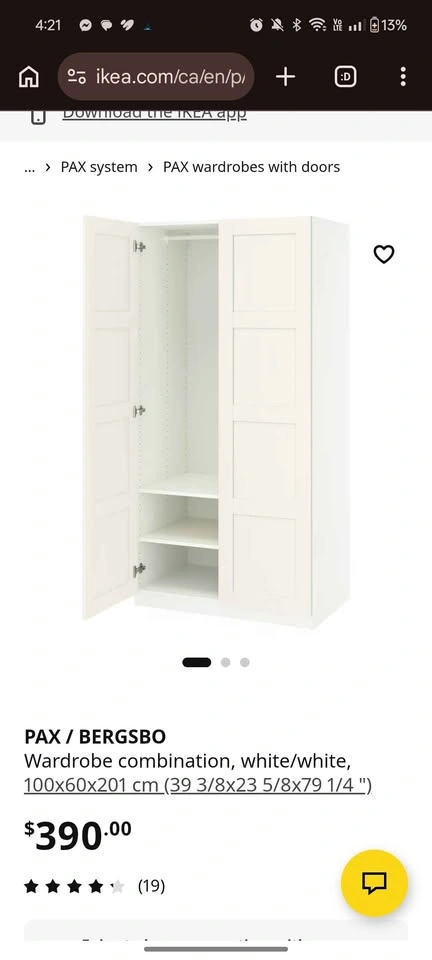 Ikea Pax Wardrobe - Customized Style - photo 2