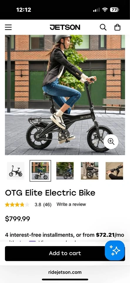 E-BIKE Jetson OTG Elite