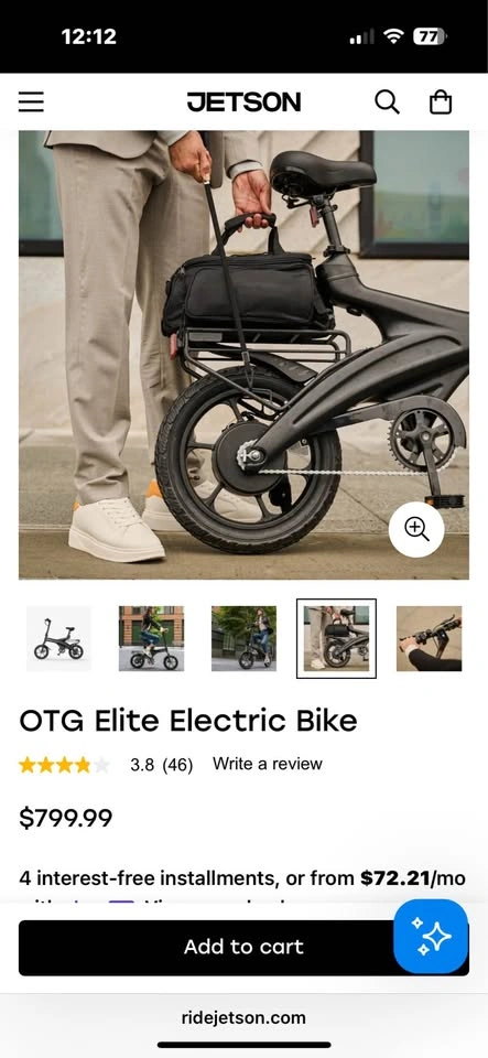 E-BIKE Jetson OTG Elite - photo 2