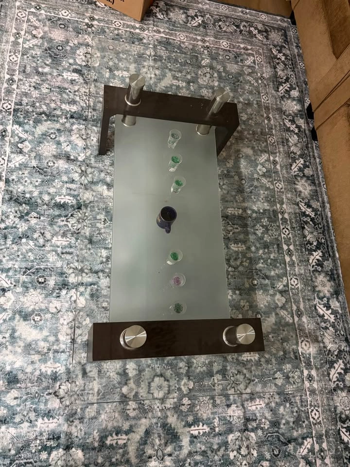 Glass coffee table - photo 2