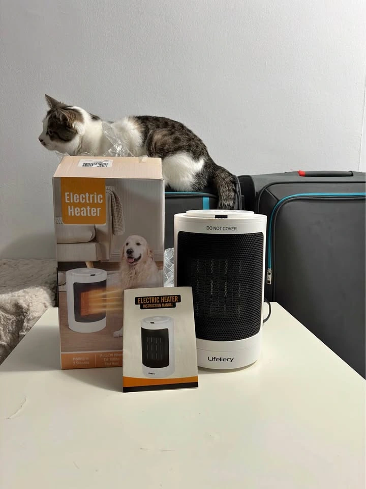 Move Out Sale - Portable Heater/Fan + IKEA LACK Side/Coffee Tabl