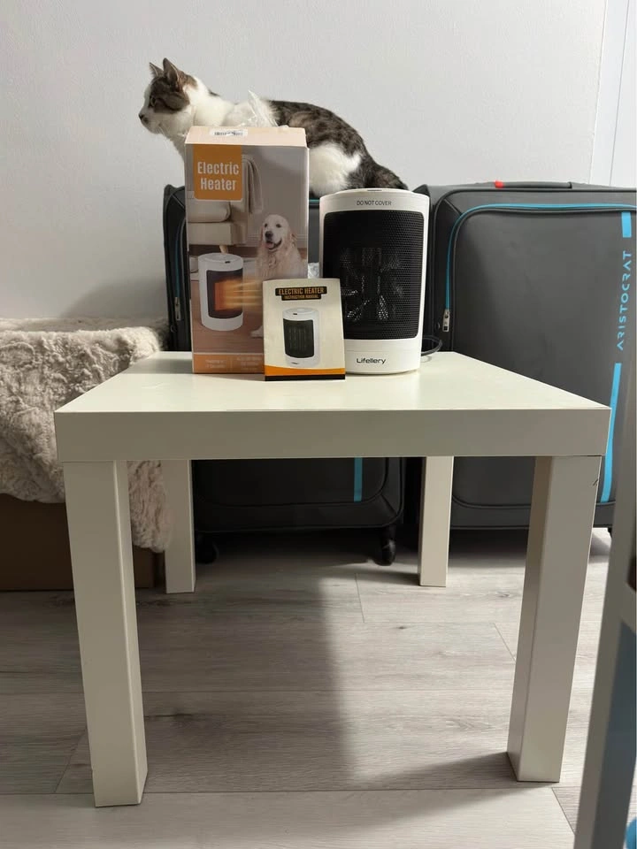 Move Out Sale - Portable Heater/Fan + IKEA LACK Side/Coffee Tabl - photo 3