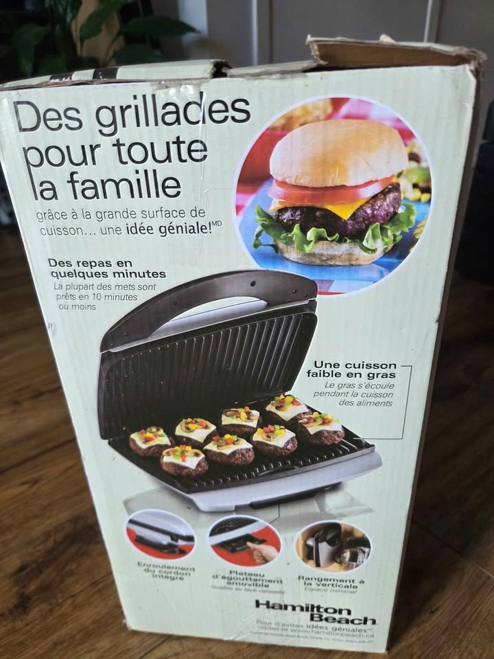 Hamilton Beach Indoor Grill - photo 2