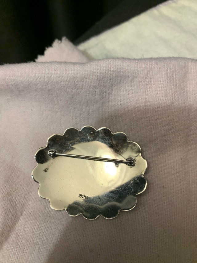 Vintage Brooch Sterling Silver - photo 2