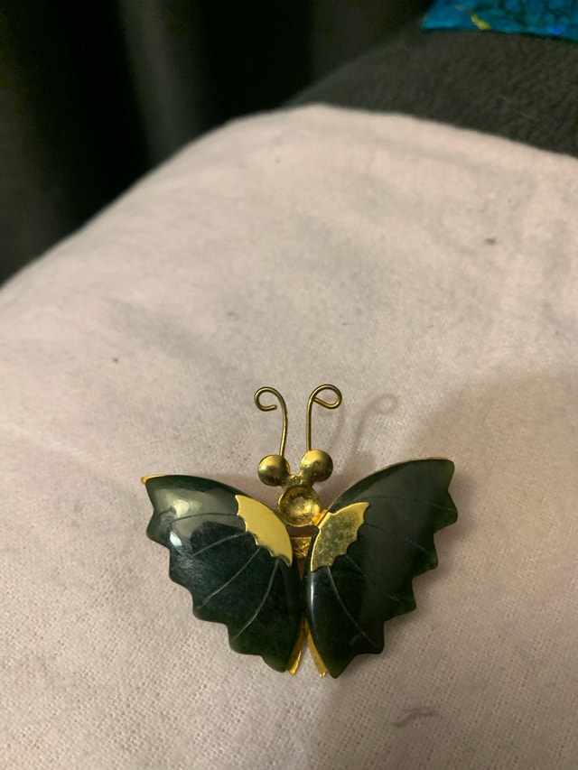 Brooch. Butterfly vintage