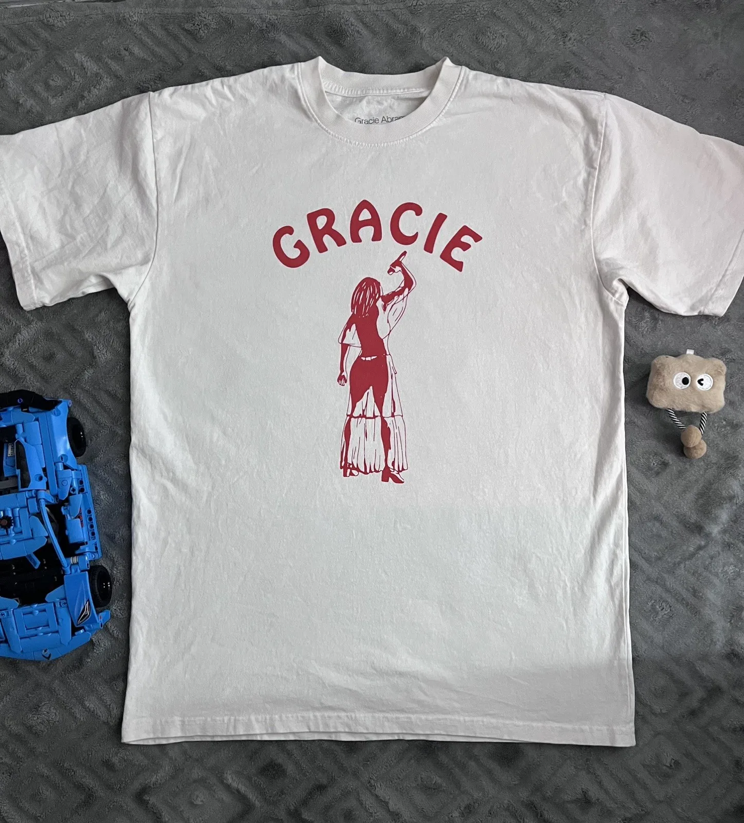 Gracie Abrams Graphic Tee Off-White Men’s Size M Cotton