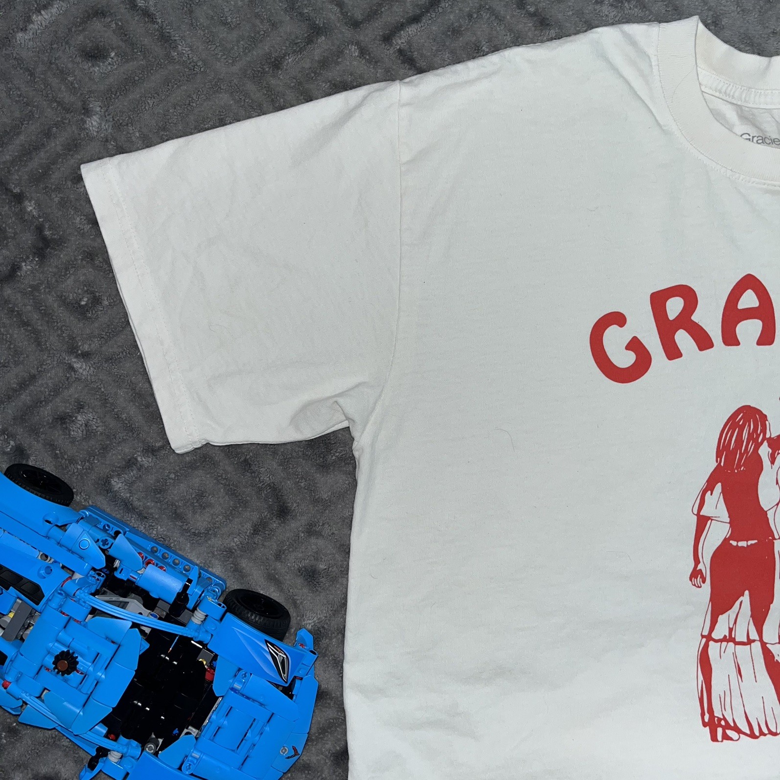 Gracie Abrams Graphic Tee Off-White Men’s Size M Cotton - photo 3