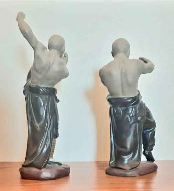 Chinese Art Mudman Kung Fu Material Arts Sculptures - photo 4