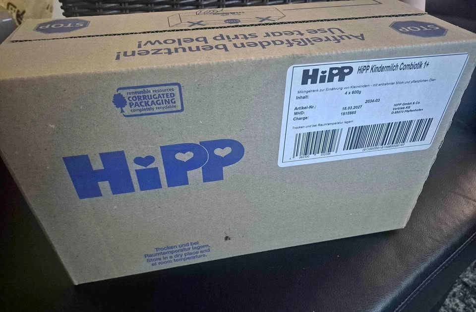 CASE of HIPP ORGANIC FORMULA (Brand New)