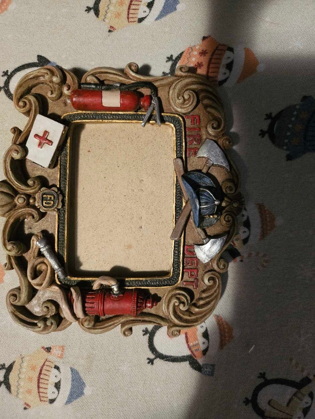 Fire Dept. Picture Frame