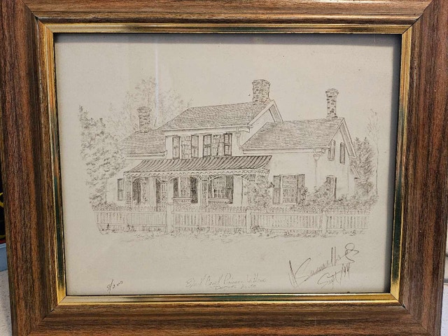 Framed House Sketch