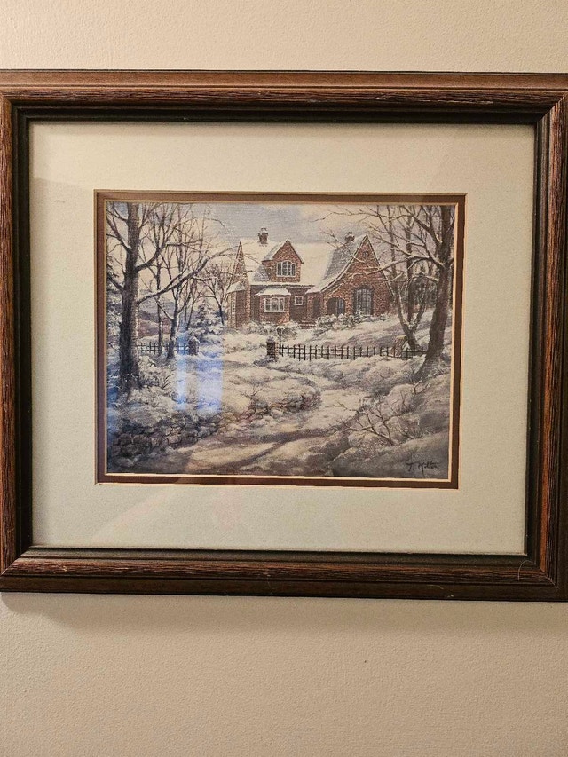 Signed T. Milton Print