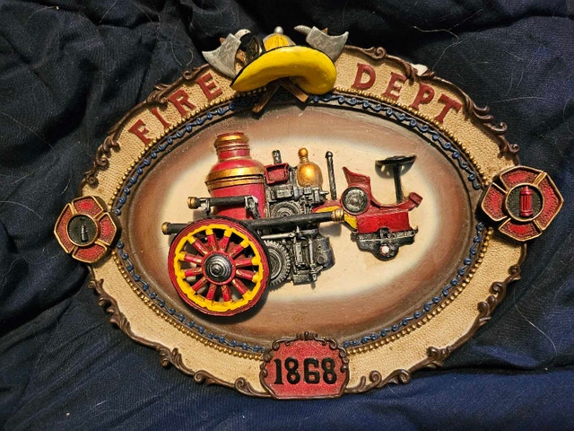 Fire Department Wall Art