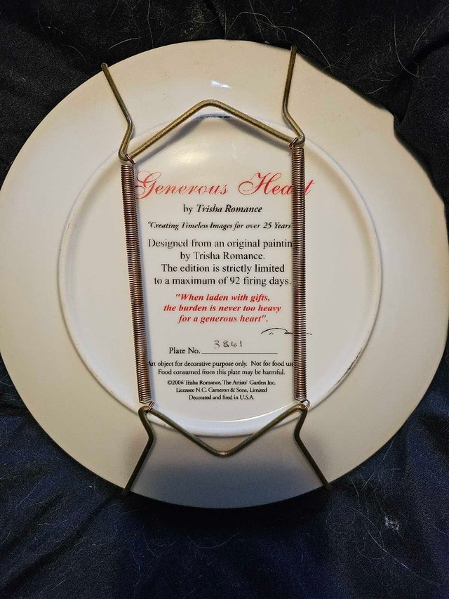 Trisha Romance Plate - photo 2