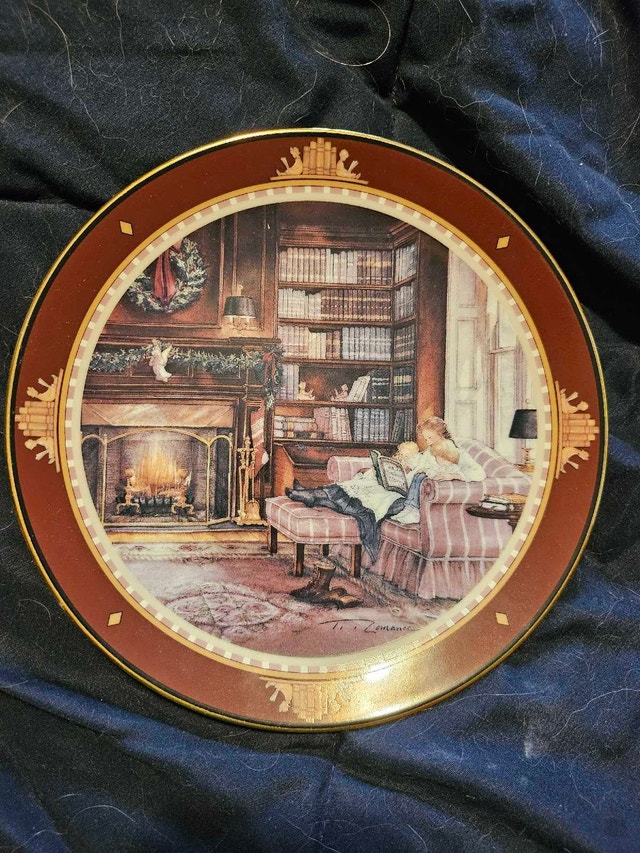 Christmas Story Plate