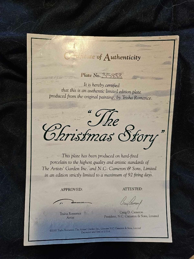 Christmas Story Plate - photo 2