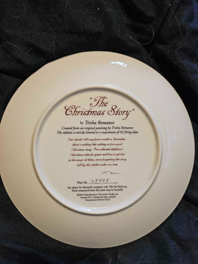 Christmas Story Plate - photo 3