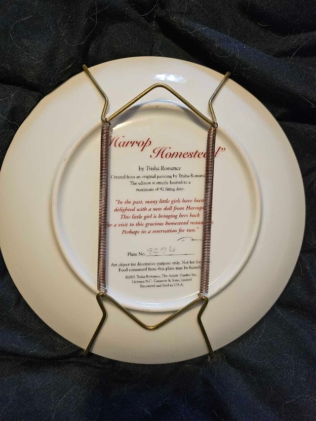 Harrop Homestead Plate - photo 3