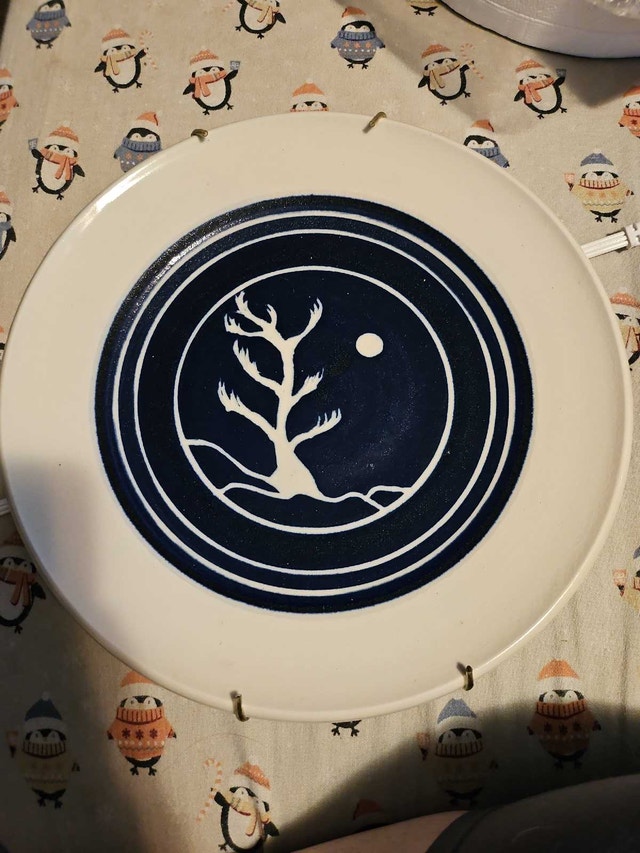 Wales Pottery Plate