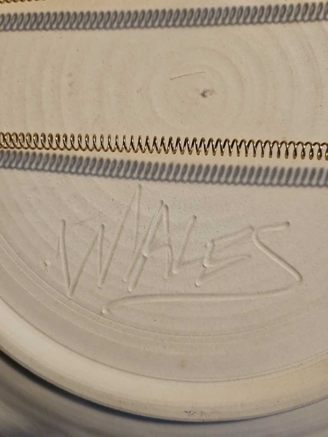Wales Pottery Plate - photo 3