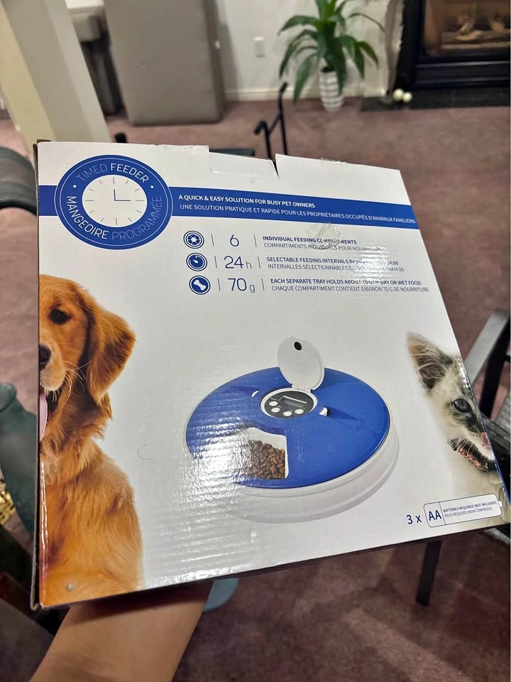 3 times dog feeder