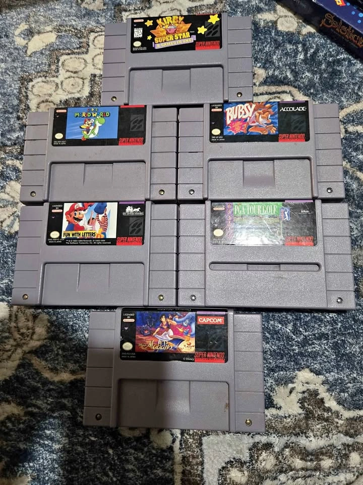 Super Nintendo Games SNES Games
