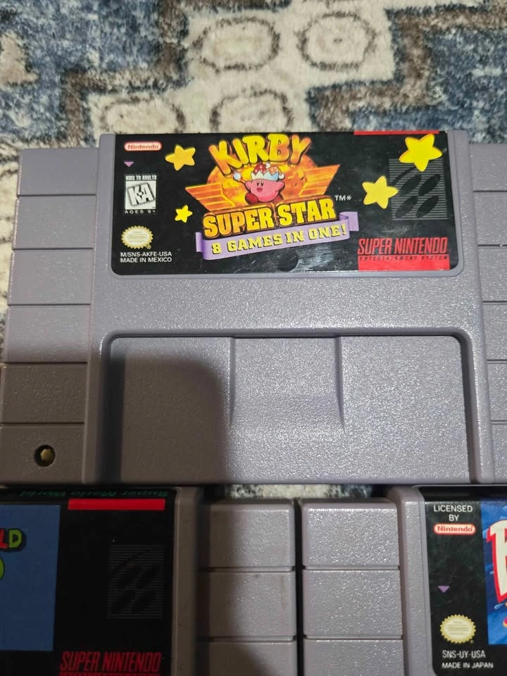 Super Nintendo Games SNES Games - photo 3