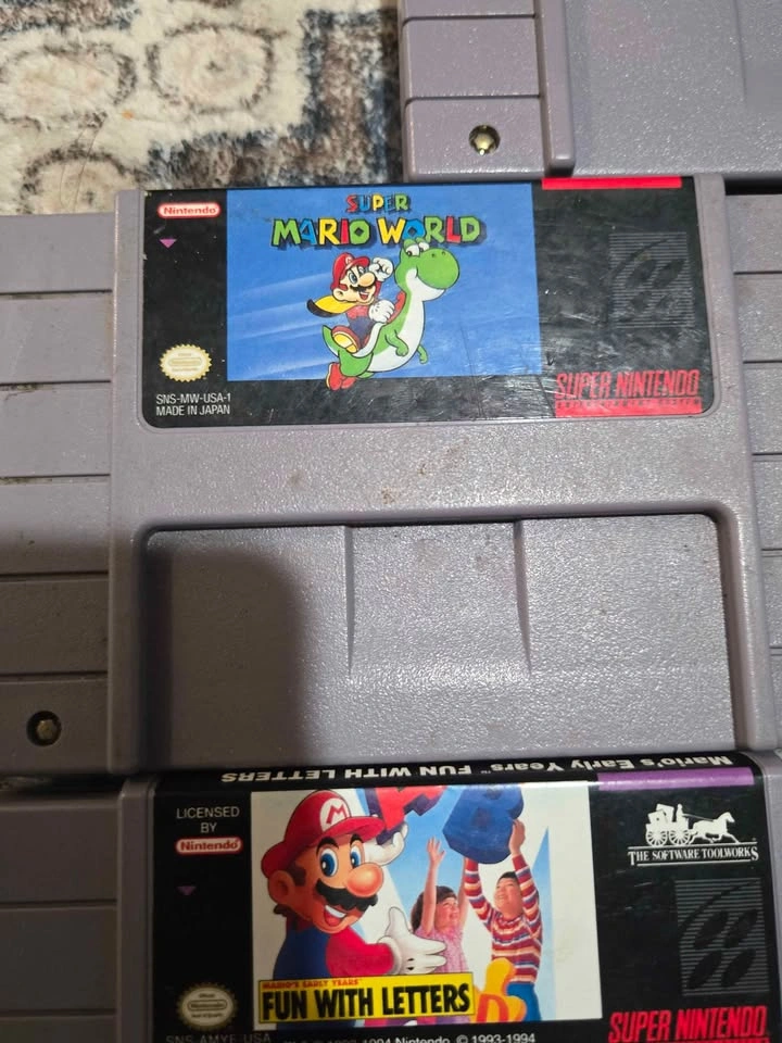 Super Nintendo Games SNES Games - photo 4