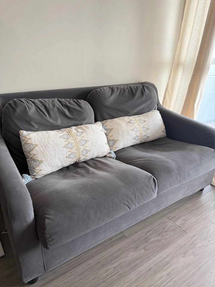 IKEA VINLIDEN Loveseat - Dark Gray - photo 2