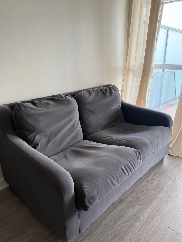 IKEA VINLIDEN Loveseat - Dark Gray - photo 4