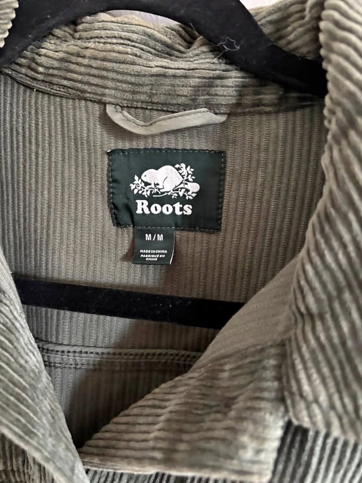 ROOTS GREEN JACKET