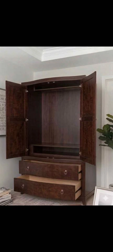 Armoire, CLOTHES or TV, mahogany - photo 2