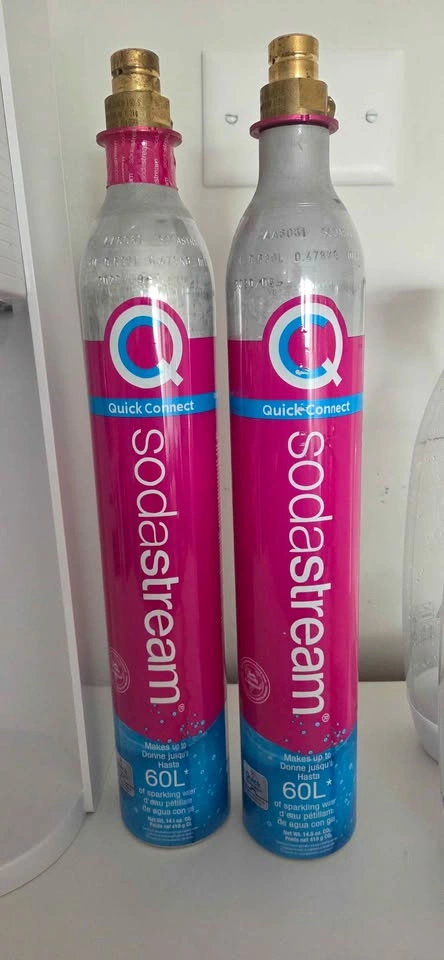 SodaStream Terra + 2 pink empty cylinders (Quick Connect) - photo 4