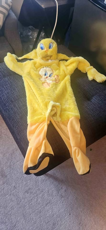 Tweety costume with full hat
