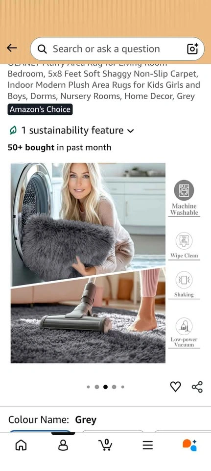 Grey carpet - photo 2
