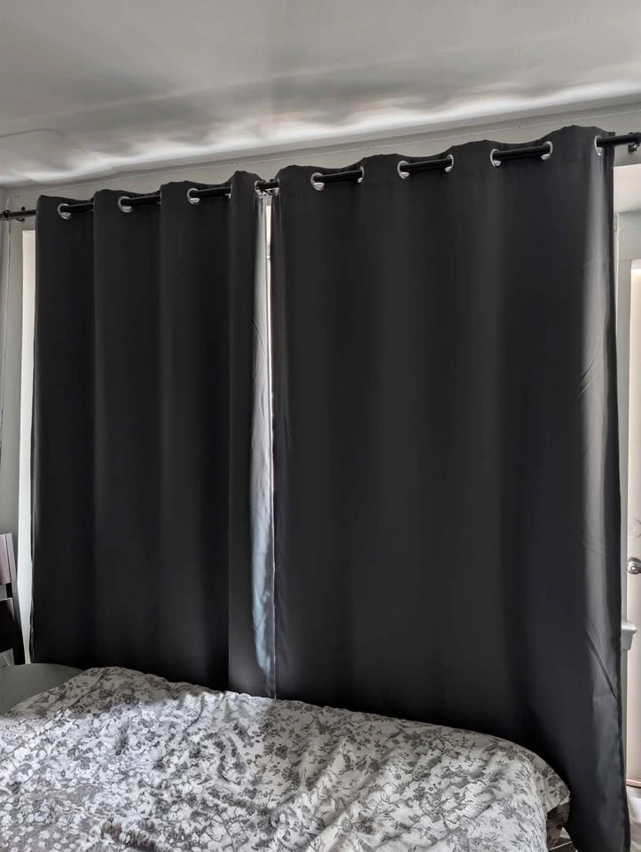 Curtains with rods - photo 3