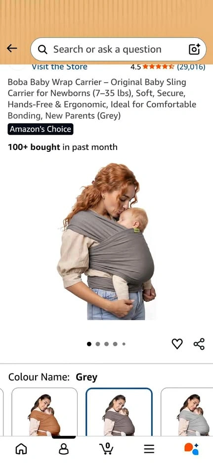Boba Baby Wrap