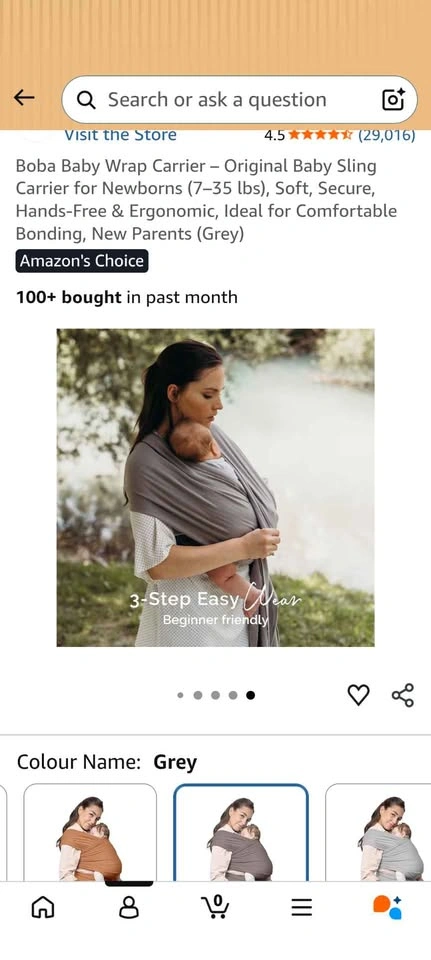 Boba Baby Wrap - photo 2