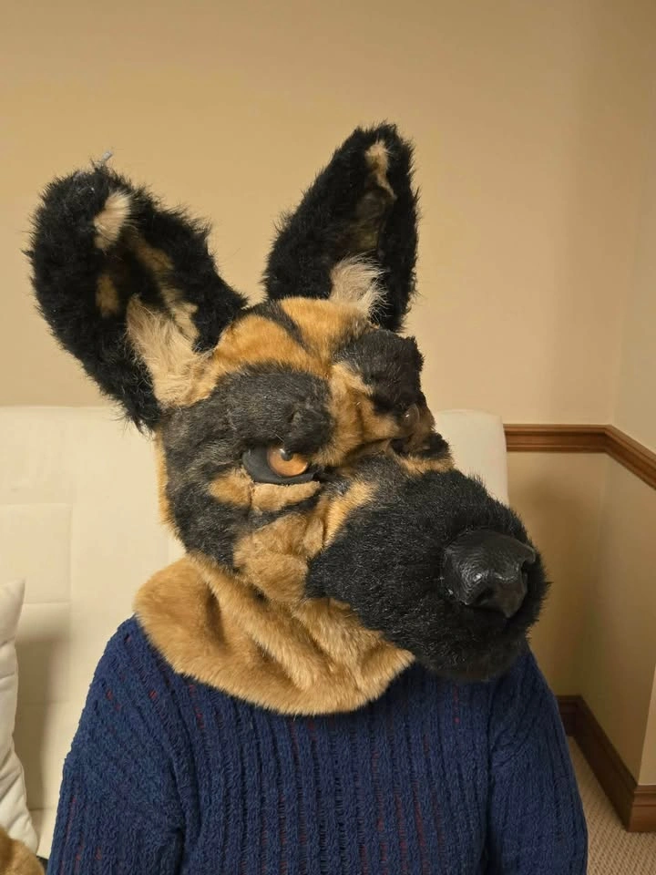 Fur Suit Dog Costume - Adult Size Medium - photo 3