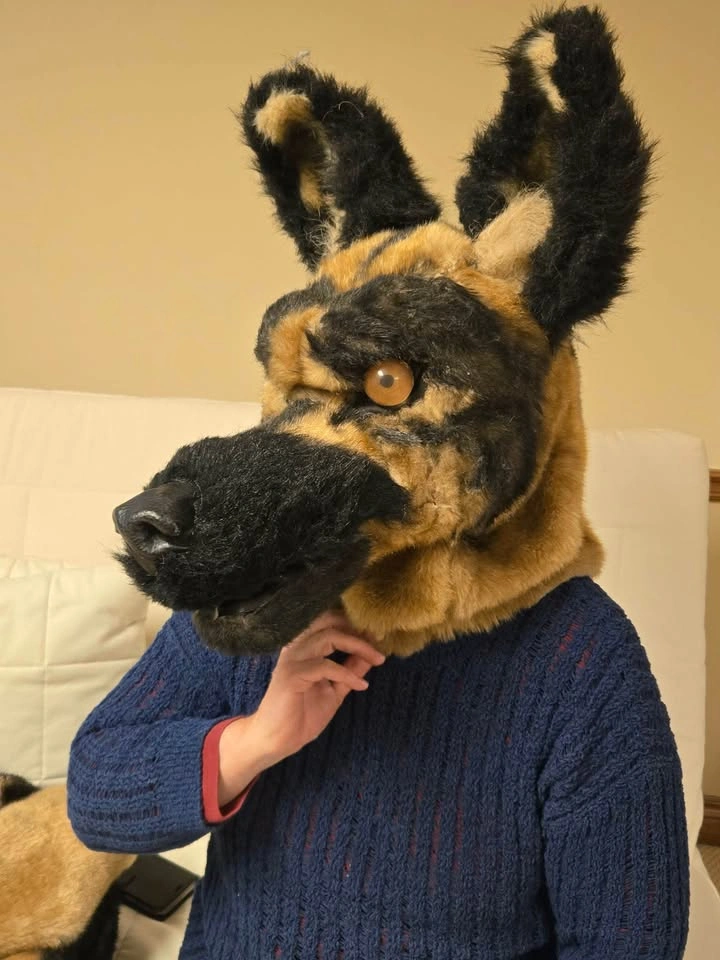 Fur Suit Dog Costume - Adult Size Medium - photo 4