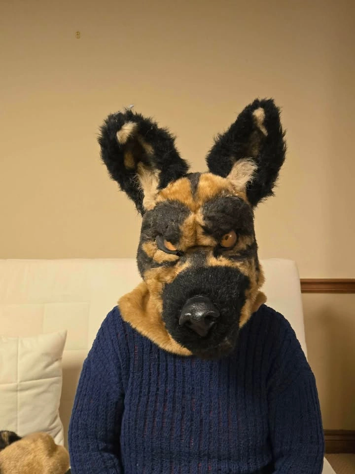 Fur Suit Dog Costume - Adult Size Medium - photo 5