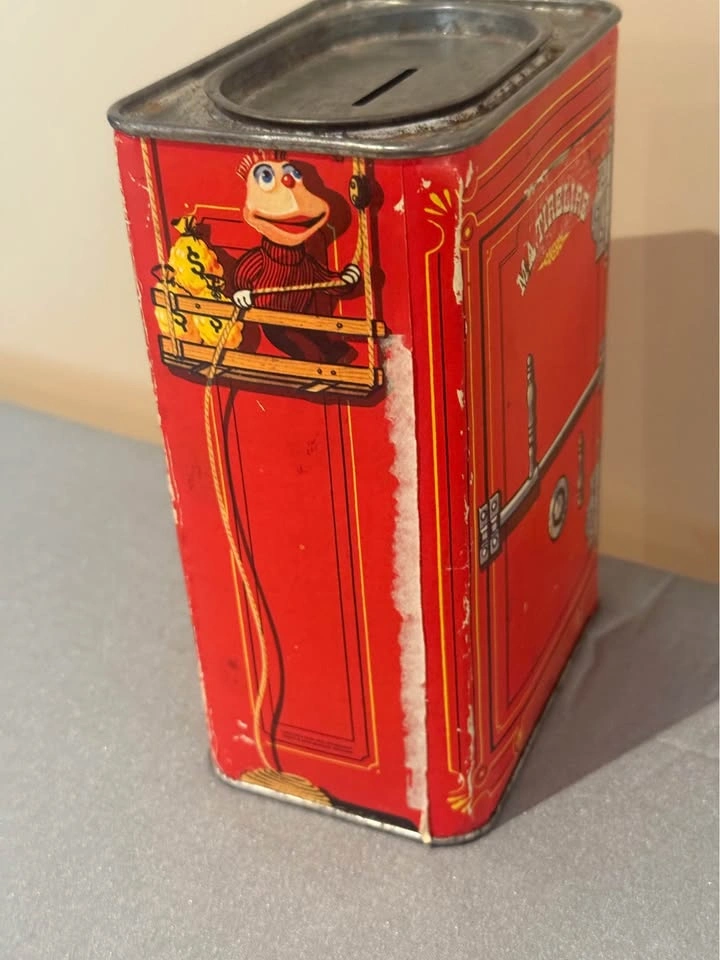 Vintage Nestle Quik Tin Promotional Coin Bank - photo 2