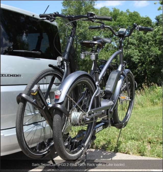 Saris SuperClamp 2-Bike Hitch Rack, Used