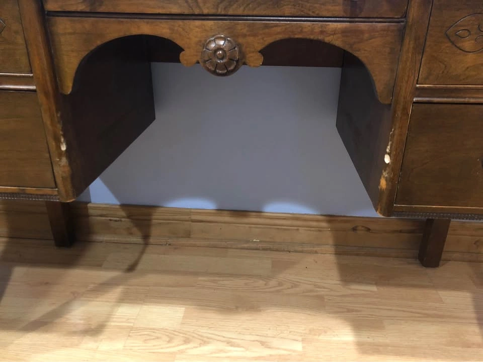 Antique Desk and Chair Set - photo 4