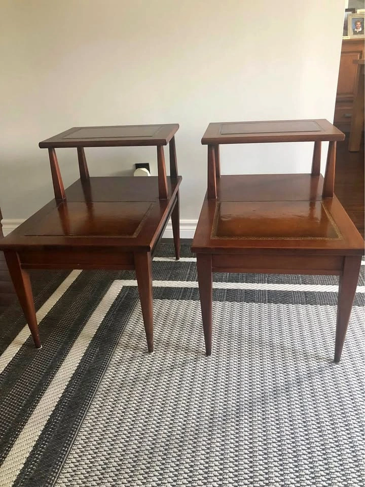 Antique Mahogany End Tables