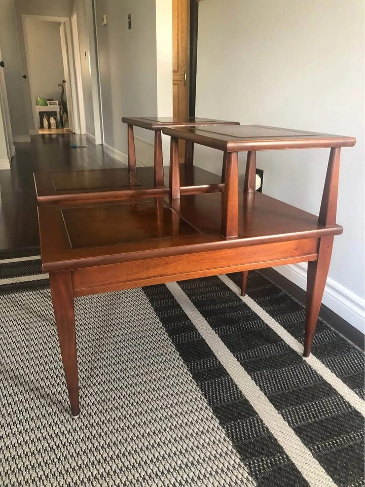 Antique Mahogany End Tables - photo 2